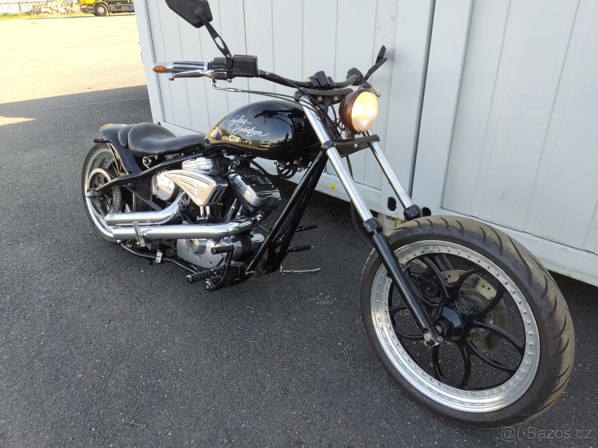 Stavba Harley Davidson sporttail - 2