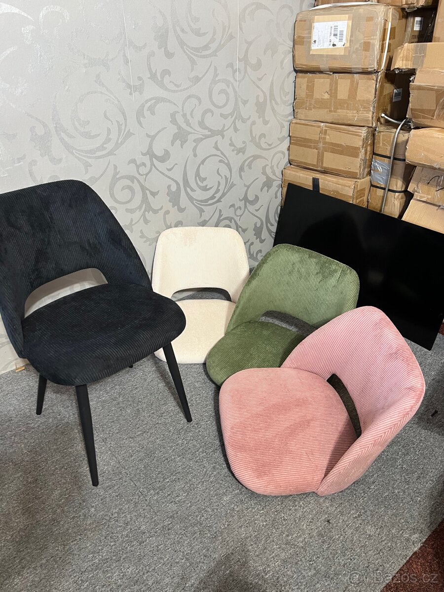 4x jídelní židle - NOVÁ - 2