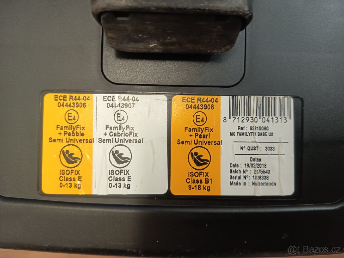 Dětská sedačka maxi-cosi Isofix - 2