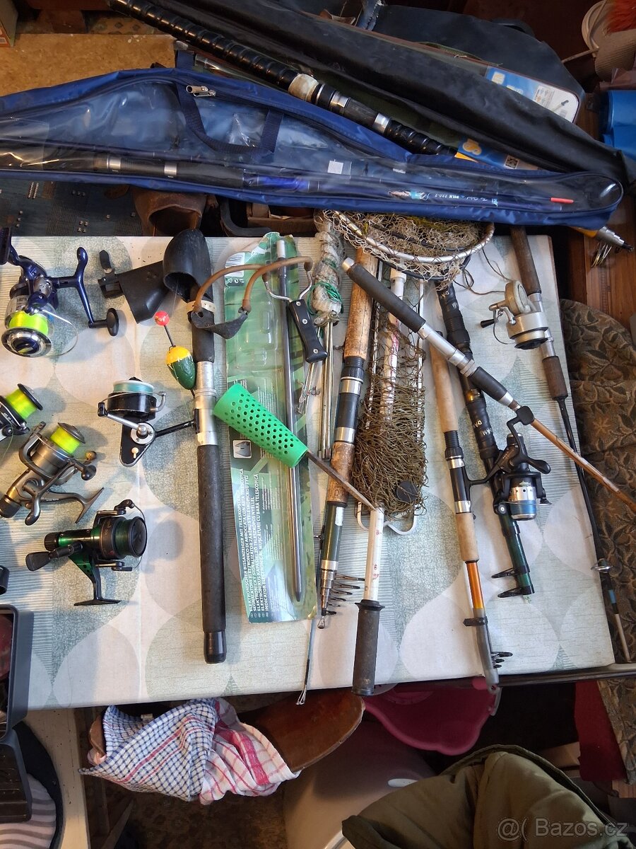 Rybářské náčiní po otci - 2