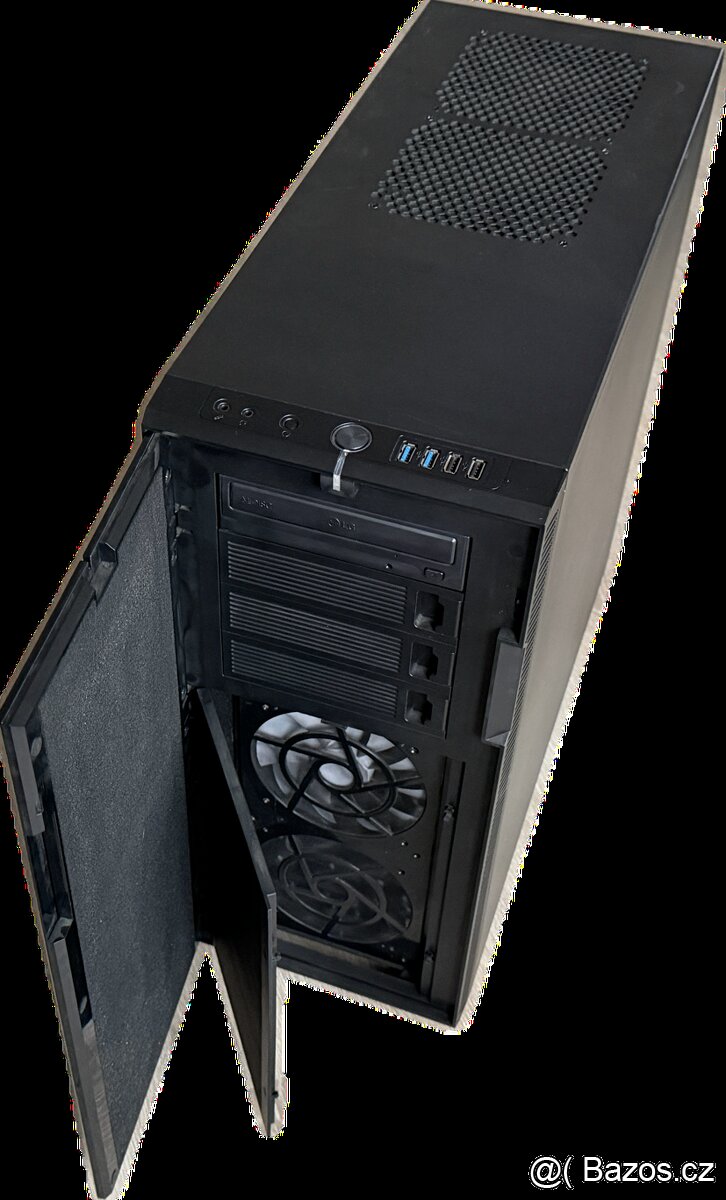 PC skříň Fractal Design Define XL R2 Black - černá - 2