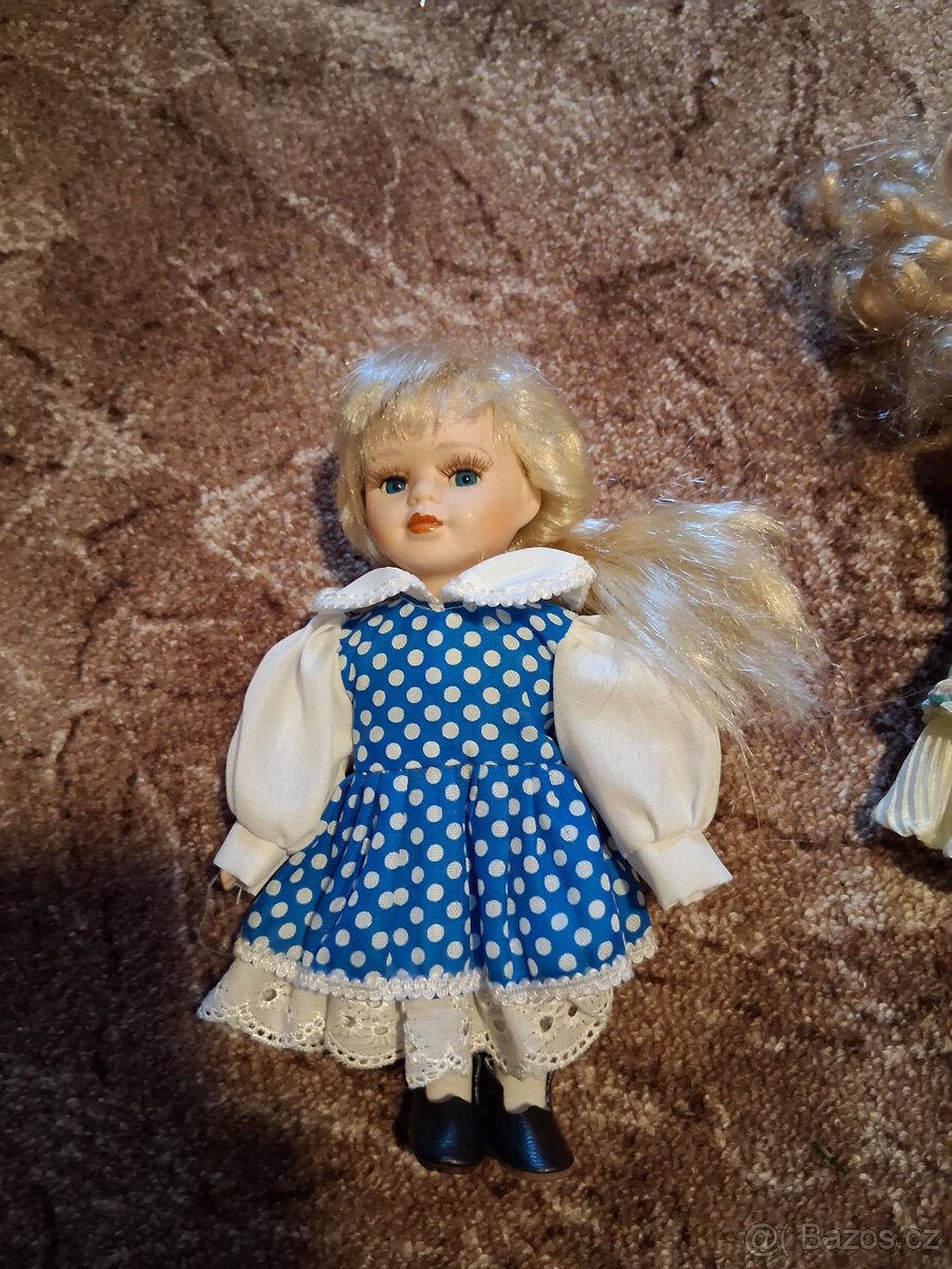 dětská panenka - porcelánová - 2
