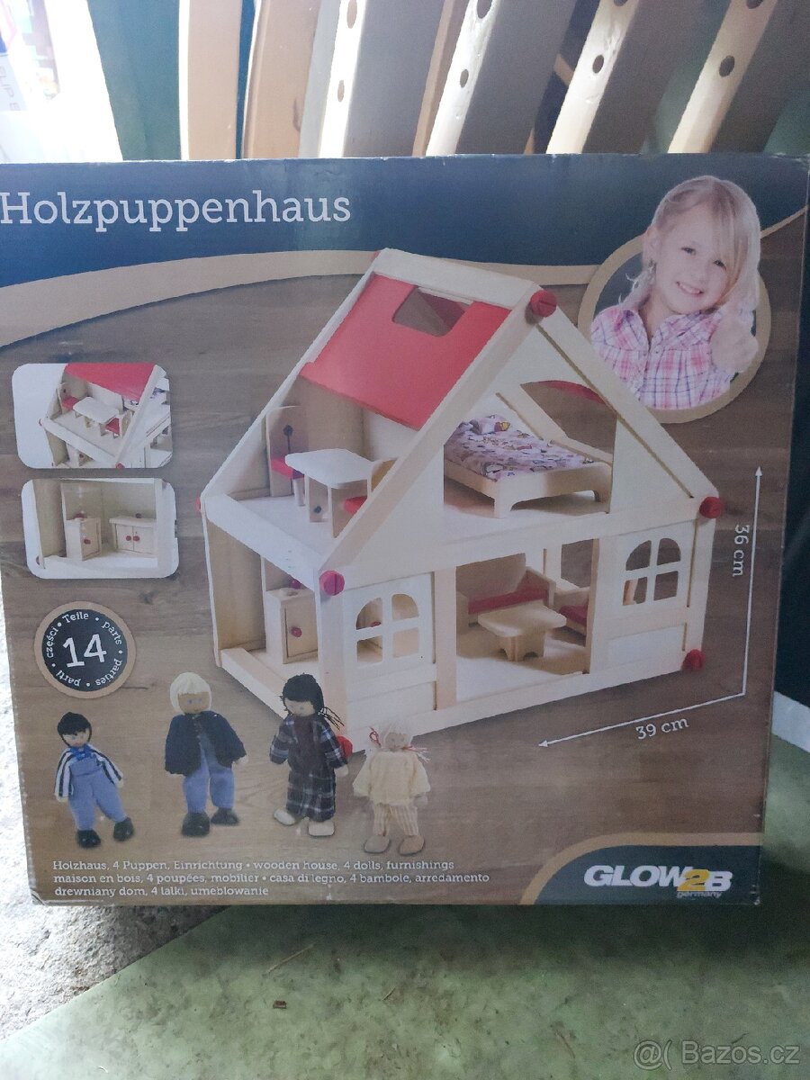 Dřevěné domečky s příslušenstvím - 2