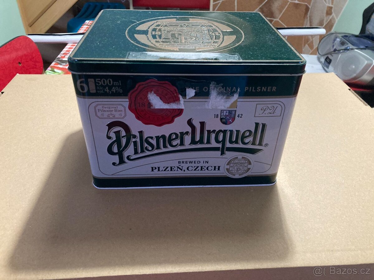 Plechová krabice PILSNER URQUELL - 2