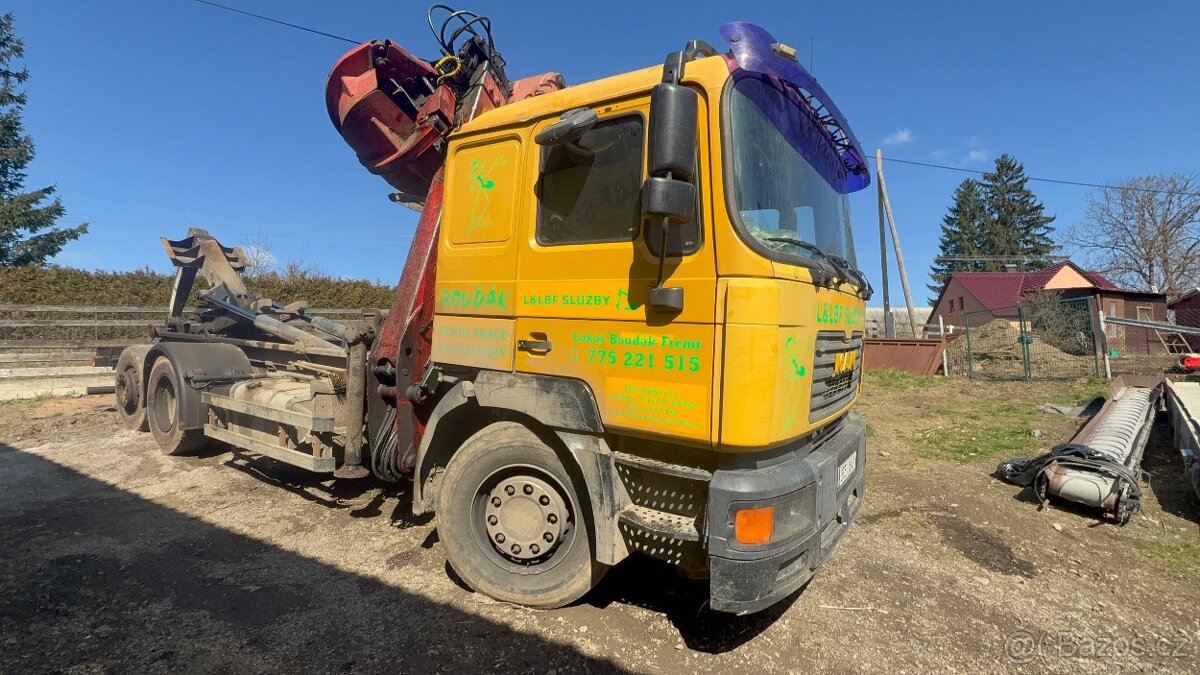 Man f 2000 ruka kontejner - 2