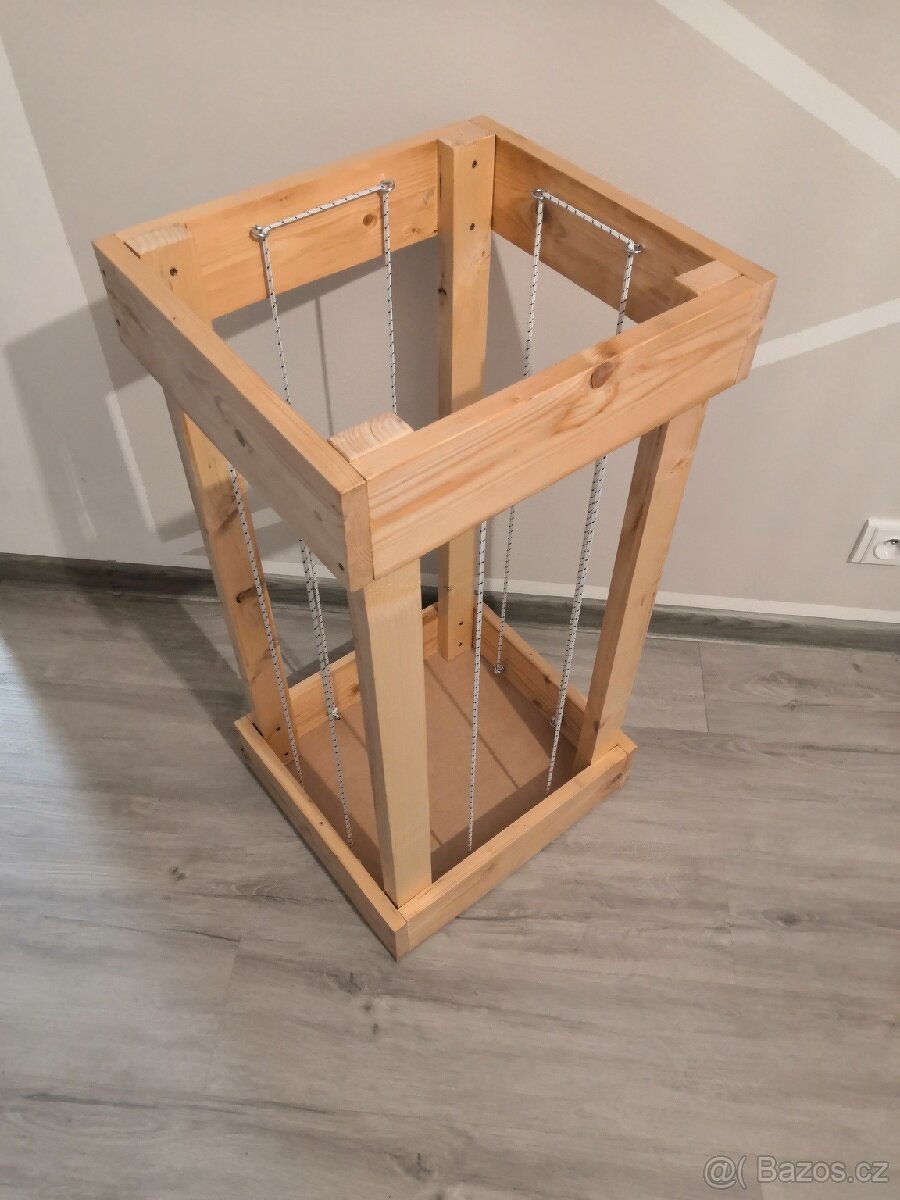 Box na plyšáky Zoo z masivu - 2
