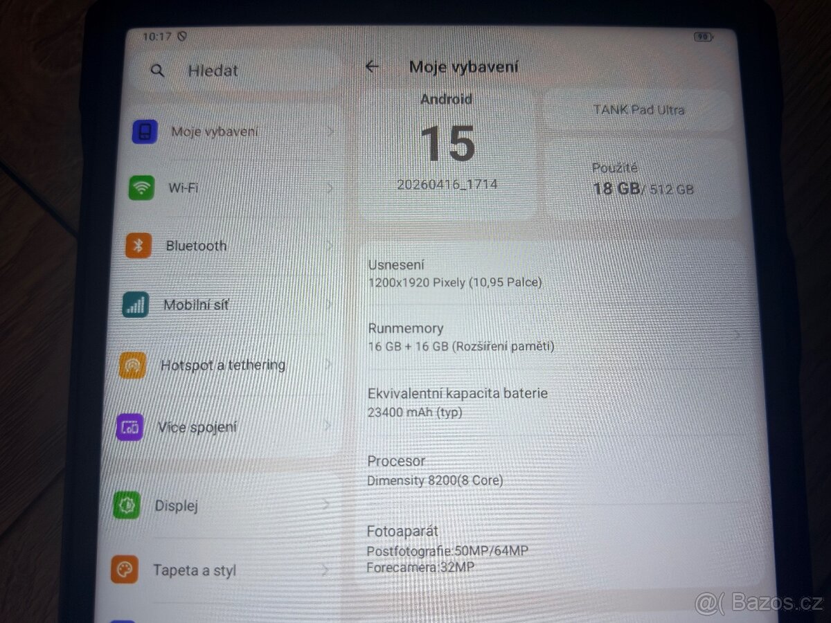 Tablet s projektorem 8849 Tank Pad Ultra - 2