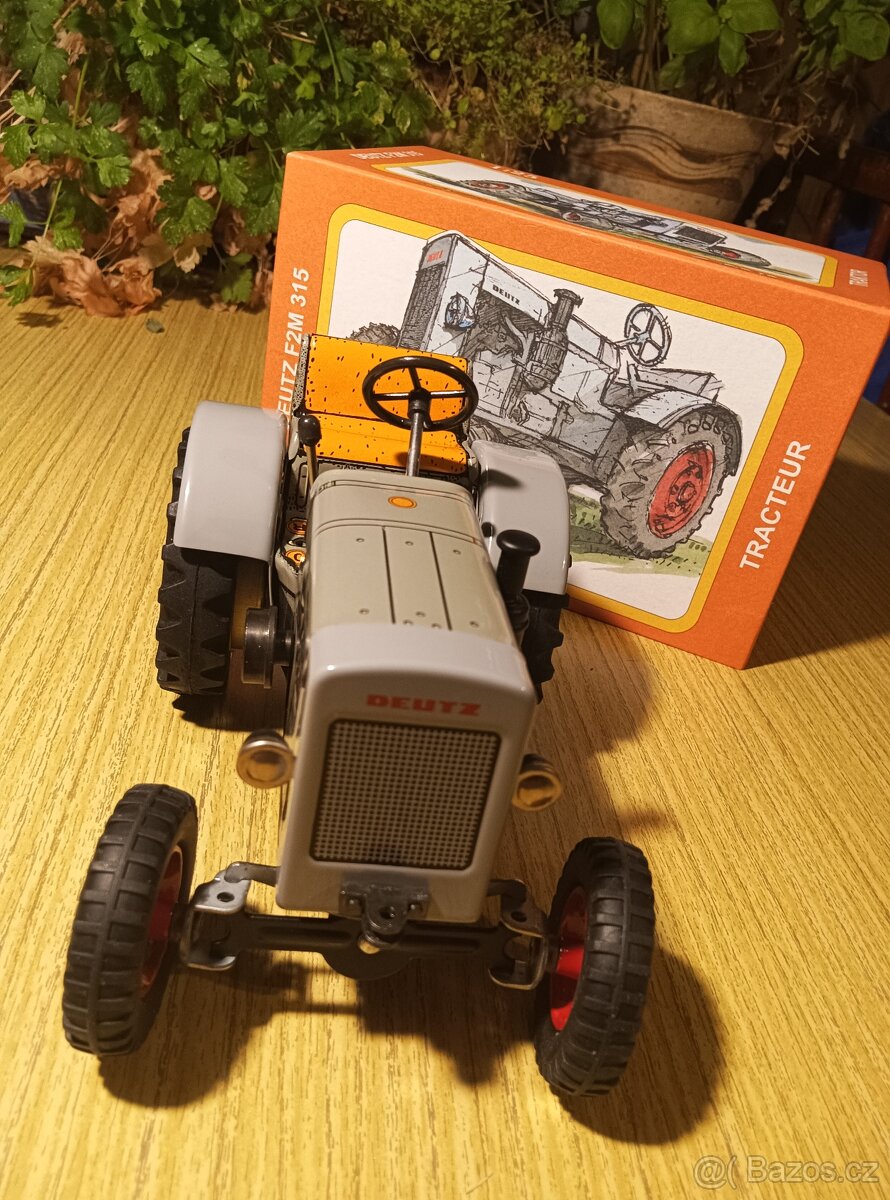 KOVAP Deutz F2M315 - Klasický plechový traktor - NOVÝ - 2