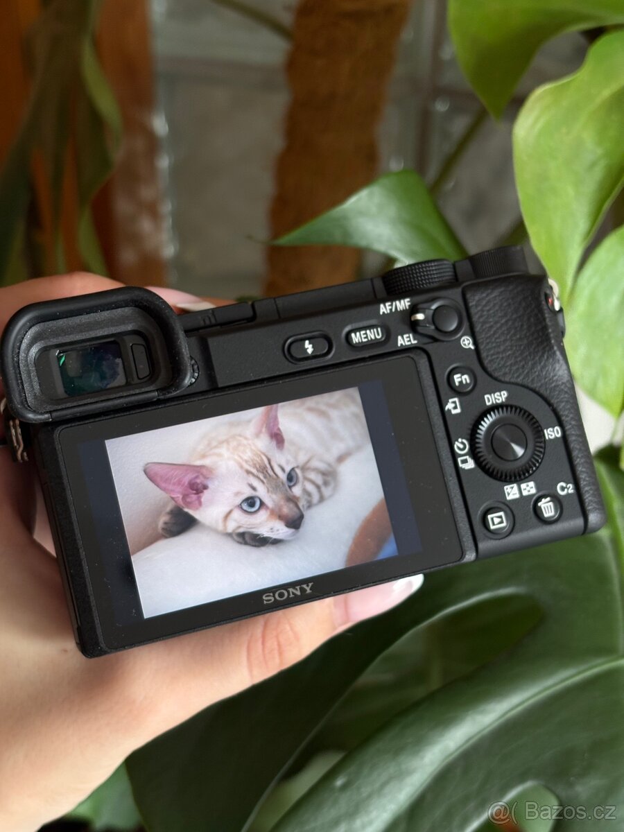 Sony a6400 + 4x objektiv + 256GB SD karta - 2
