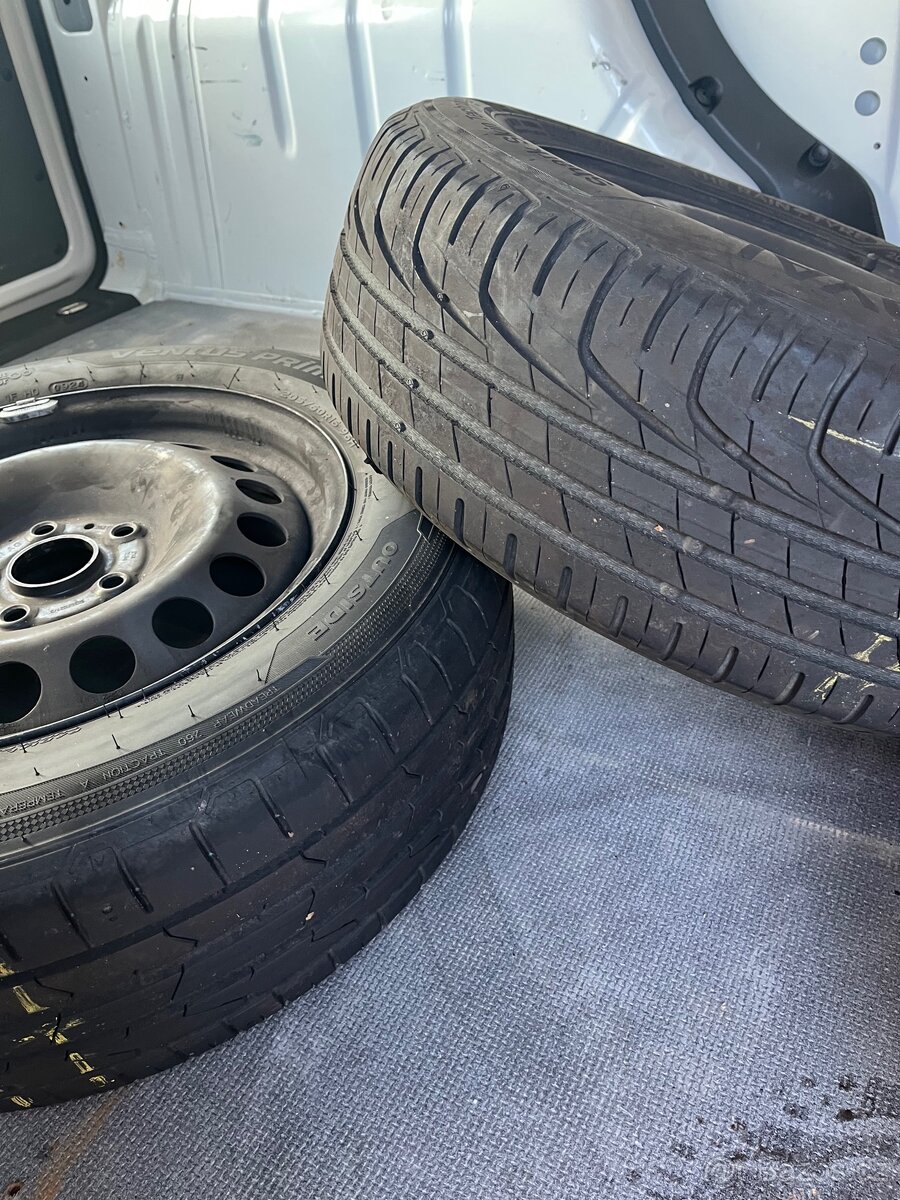 Plechová kola 205/60 R16 - 2