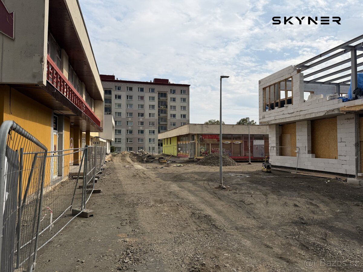 pronájem komerčních prostor - Všebořice 1.343m2 - 2
