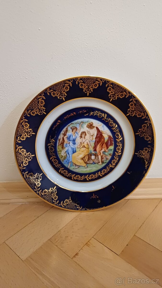 Tři Grácie, dekorační talíř - 2