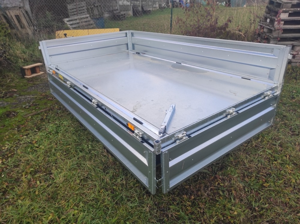 SLEVA elektrohydraulický sklápěč přívěsný vozík Brenderup - 2