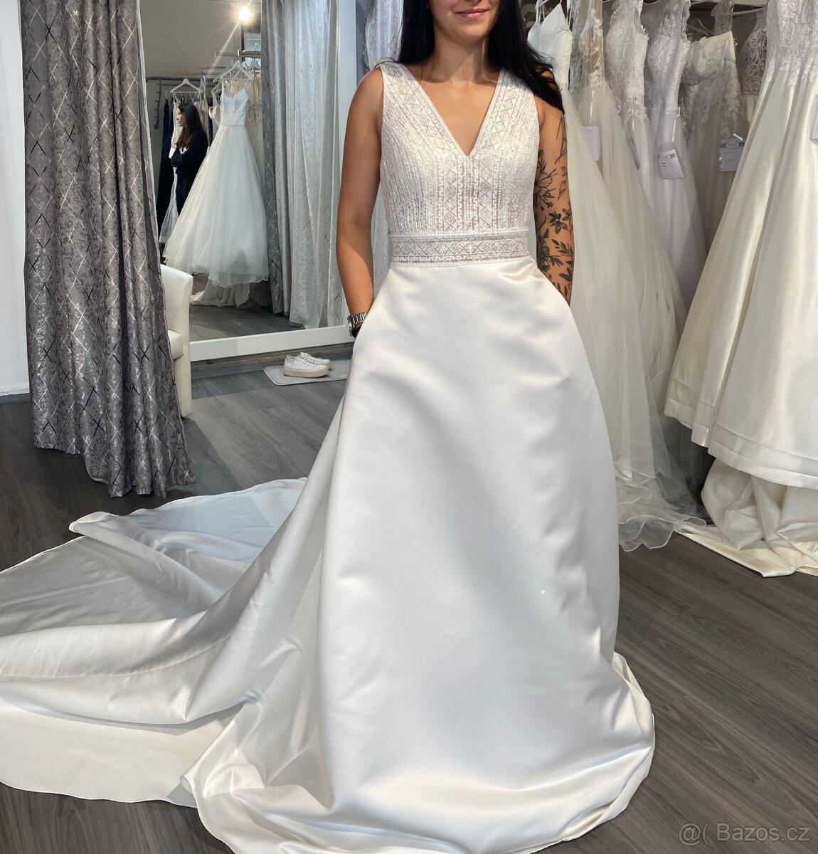 Svatební šaty Adriana Alier by Rosa Clara, vel. 36 - 2