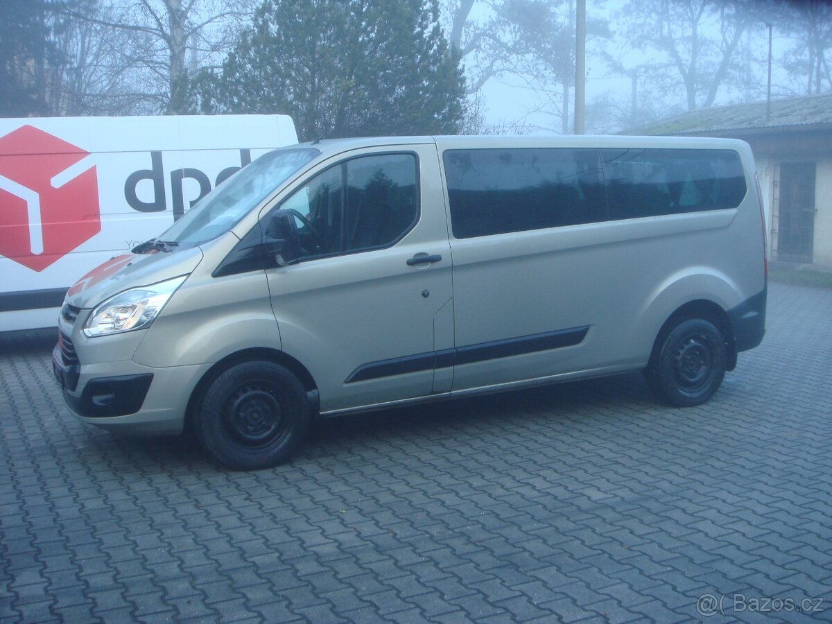 Ford Transit custom 2.2tdci 92kw 9 míst dlouhý 2014 - 2