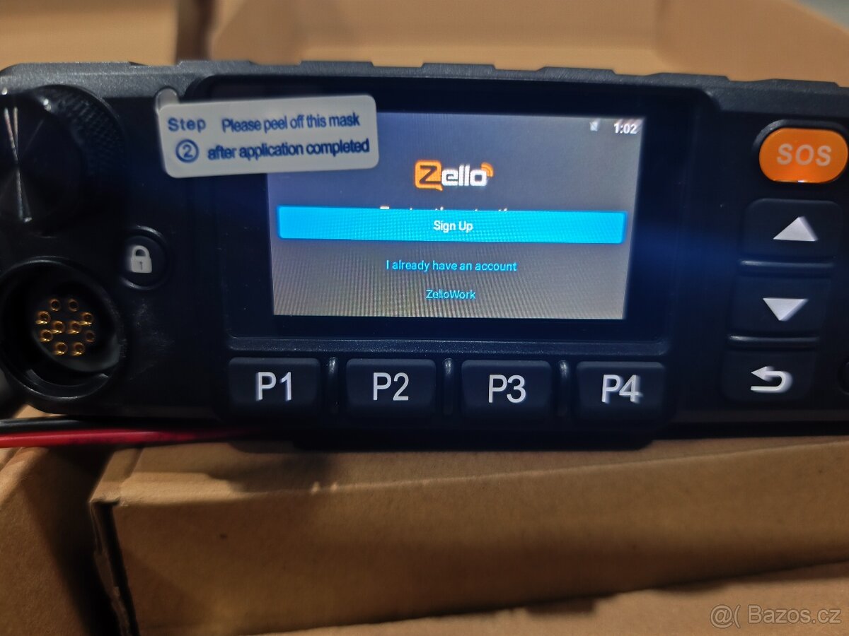 Vozidlová digitální radiostanice Inrico TM-7-PLUS LTE 4G - 2