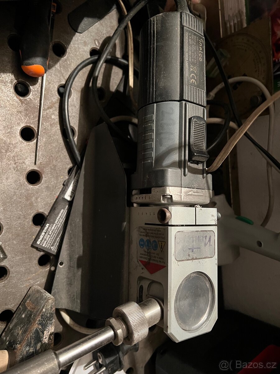 Speedglas 9100 + Adflo, Bruska Inelco - 2