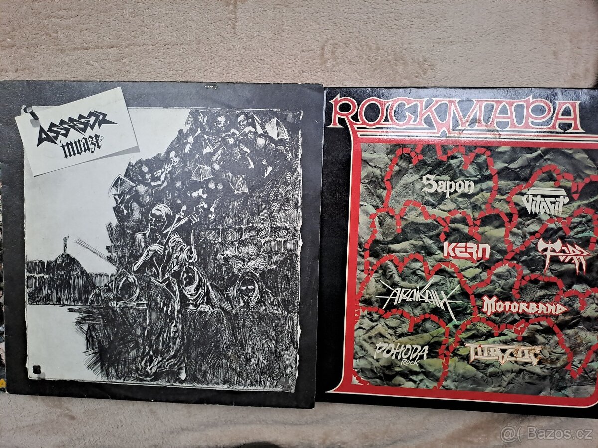 3x LP - Kryptor, Assesor, Rockmapa (Arakain, Vitacit, Torr) - 2