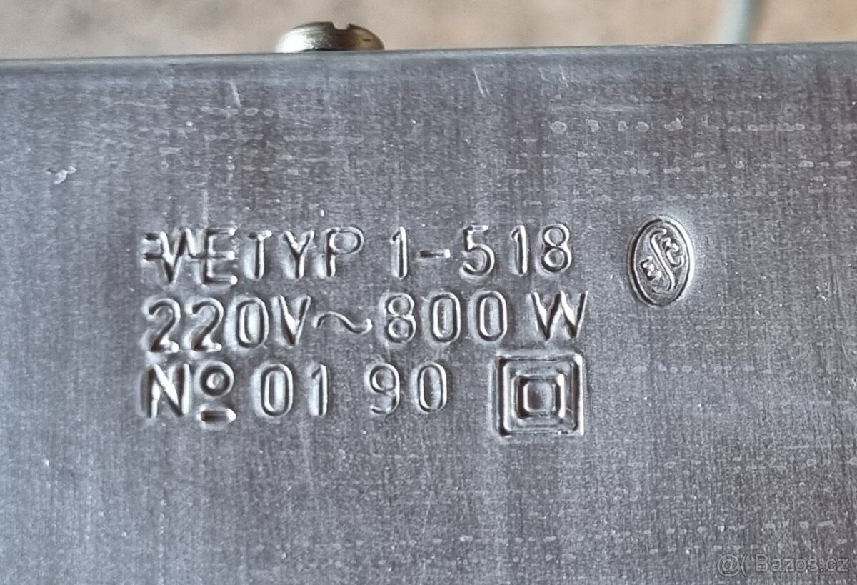 Retro zářič Eta 1518, Eta 516 - 2