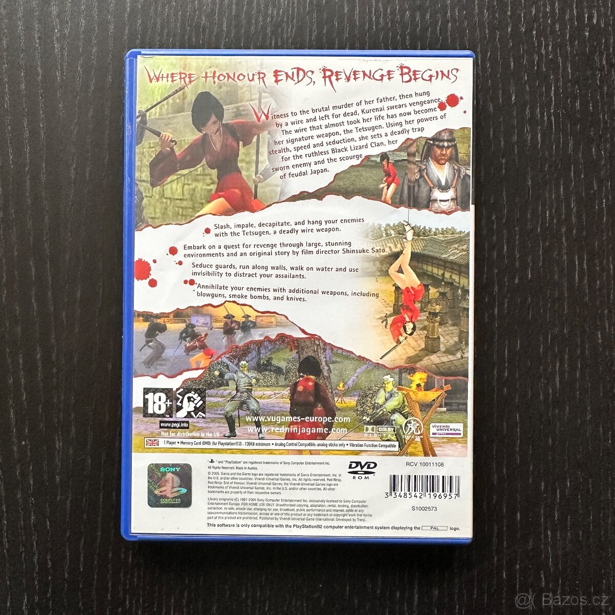 Red Ninja End of Honour hra pro Playstation 2 PS2 - 2