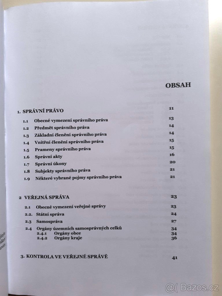 Správní právo - 2
