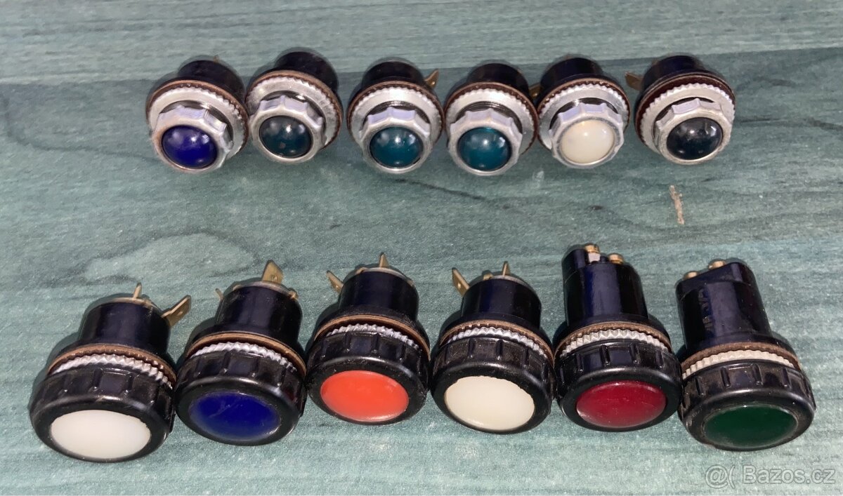 Kontrolka PAL na historická auta - veterán. - 2