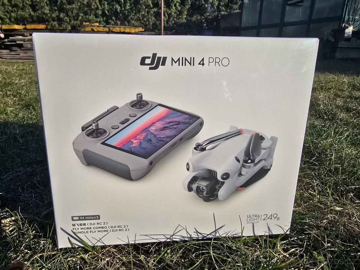 DJI Mini 4 Pro Fly More Combo - NOVÉ NEROZBALENÉ - 2