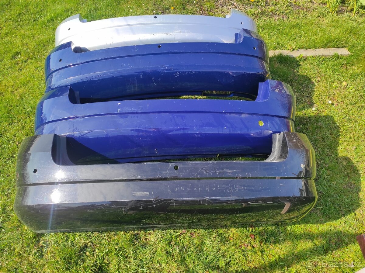 zadní nárazníky škoda fabia 3, combi + hatchback - 2