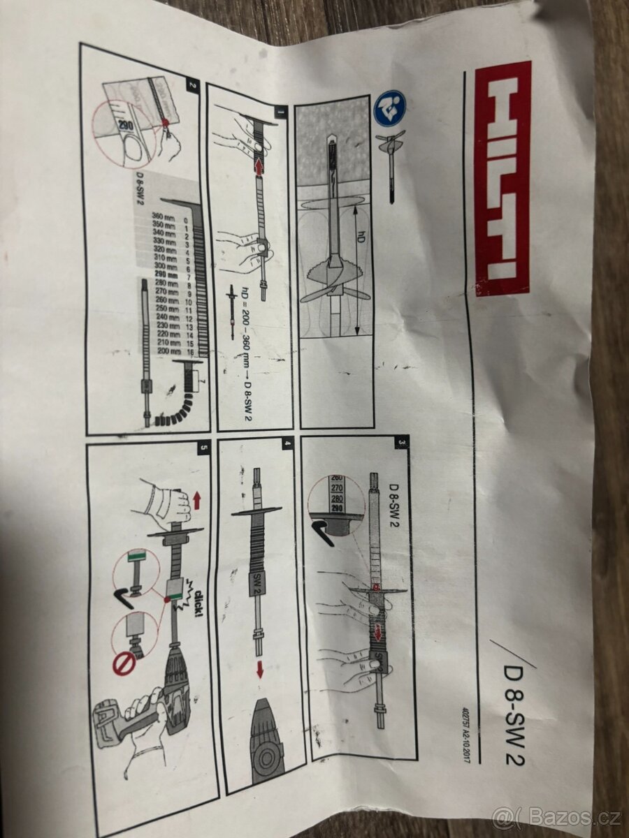 Osazovací nástroj/adaptér HTH D 8-SW 2 - 2