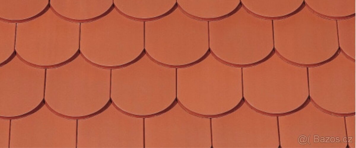 Prodám pálené střešní tašky – bobrovky - 2