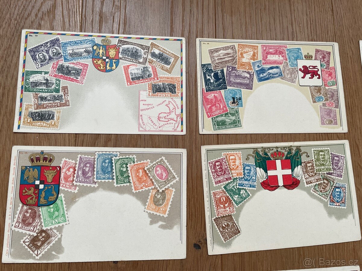 Staré pohlednice z různých zemí - 2