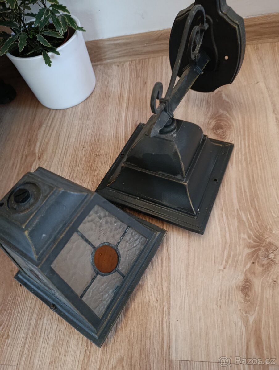 Prodám retro nástěnná svitilna - 2