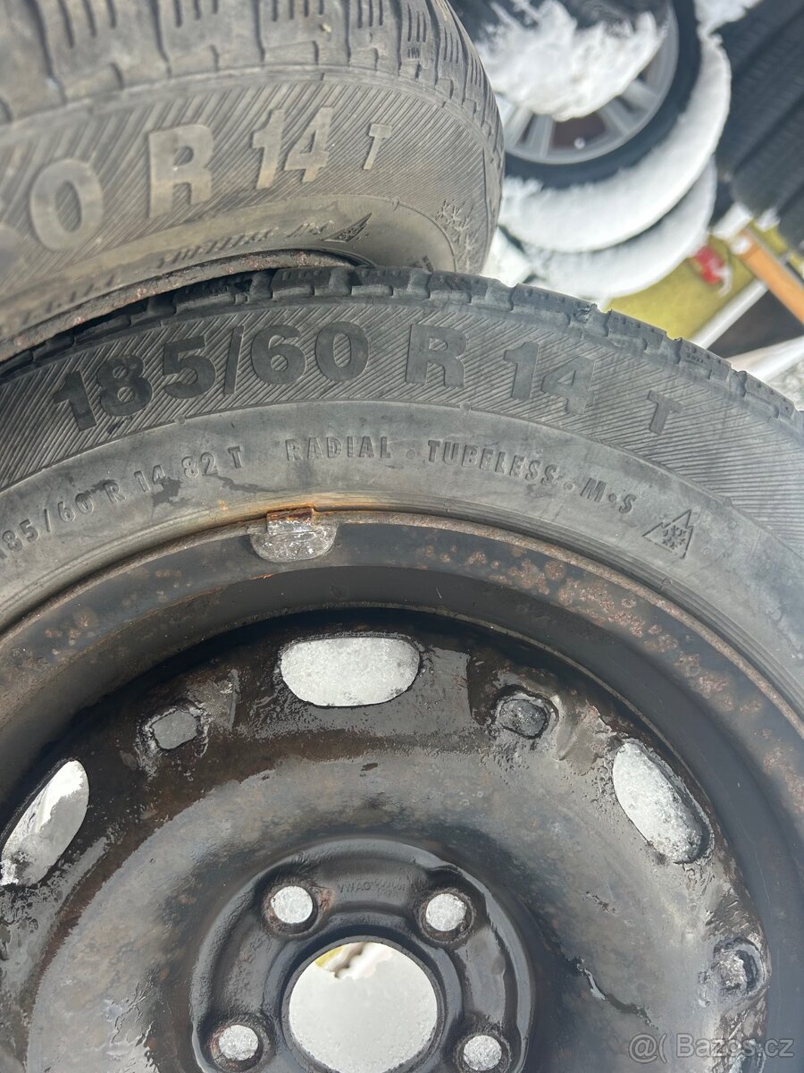 5x100 185/60R R15 zimní - 2