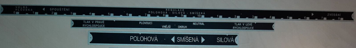 štítky Zetor Crystal 8011,8045,12011,12045 - 2