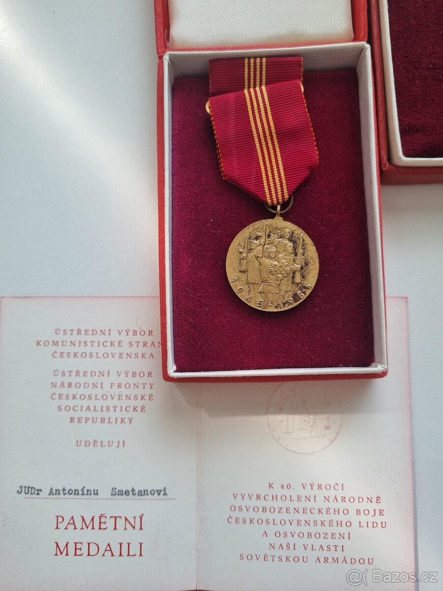 Medaile ČSSR - 2