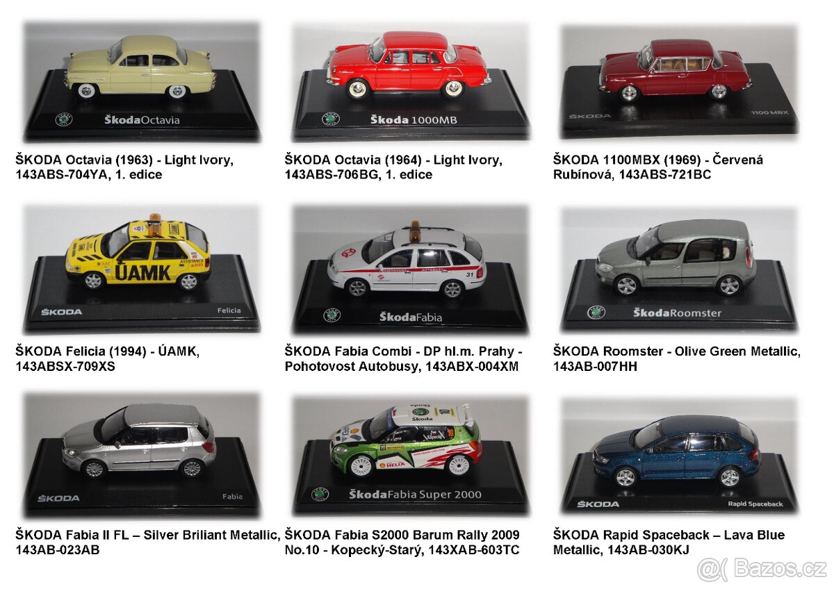 ABREX ŠKODA 1:43 - 2