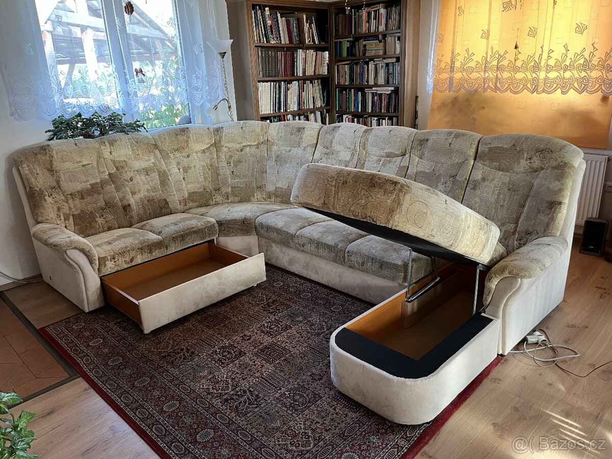 Sedací souprava - tvar U - 2