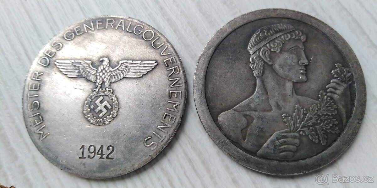 Řády, medaile a mince III ŘÍŠE. Všechny jsou kopie - 2