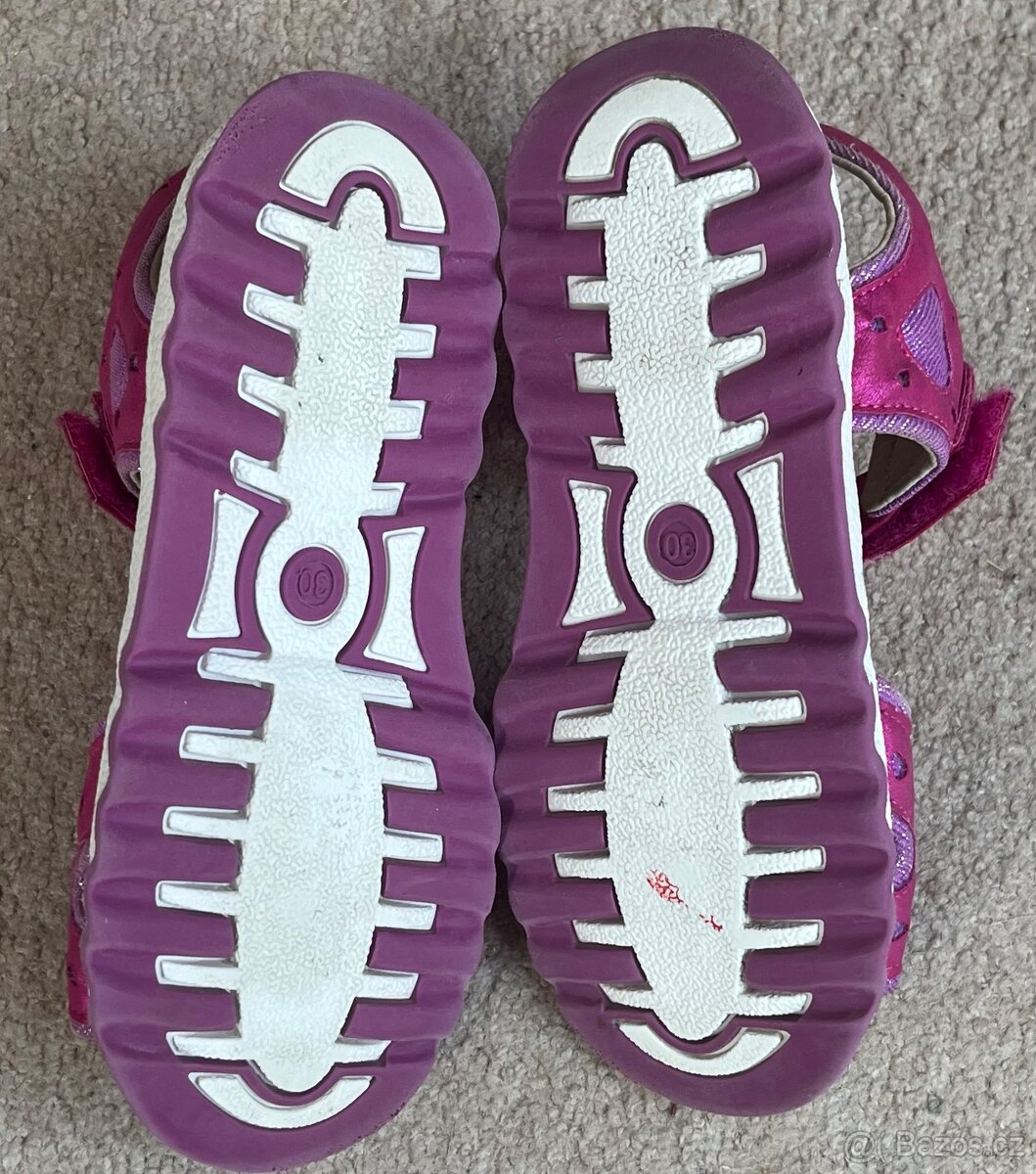 Dětské dívčí sandálky velikost 30 - 2