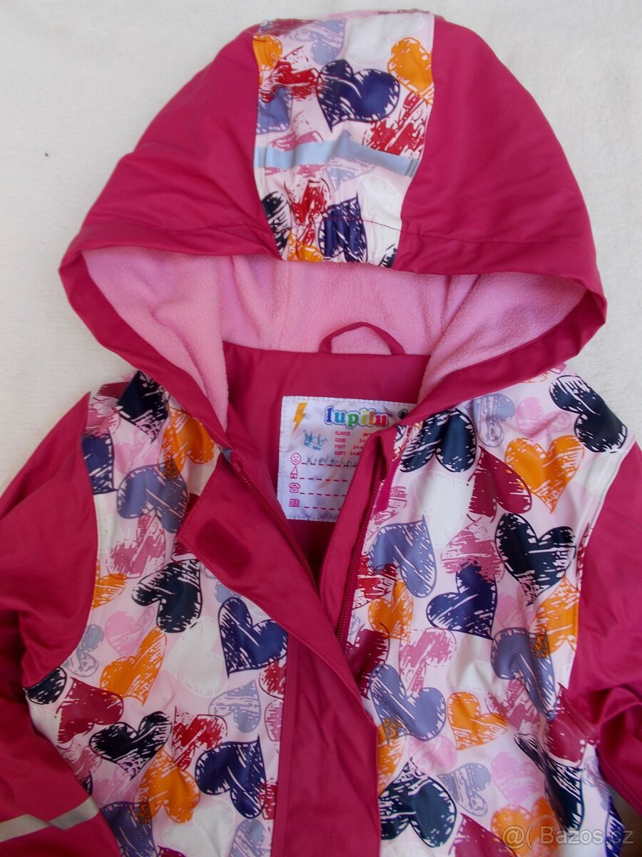 Jarní nepromokavý kabátek Lupilu vel. 98 / 104 - 2