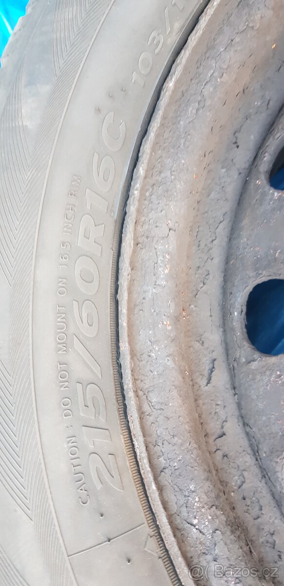 Sada disků s pneu 215/60 R16 C - 2