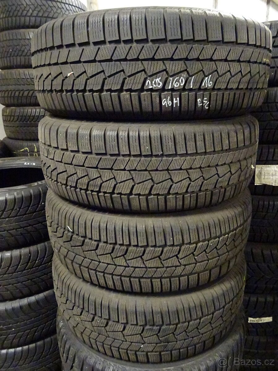 Zimní pneu Continental TS860S, 205/60/16 96H XL, 4 ks, 7 mm - 2