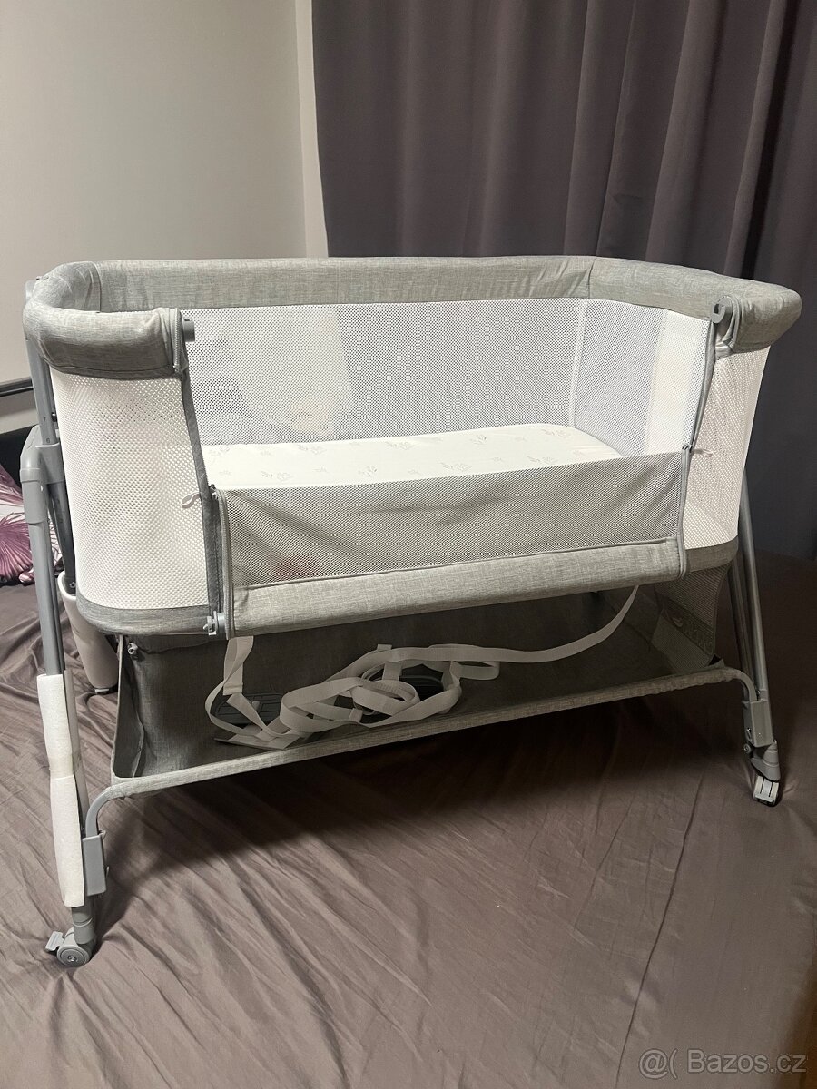 Postýlka Lionelo Luna Grey - 2