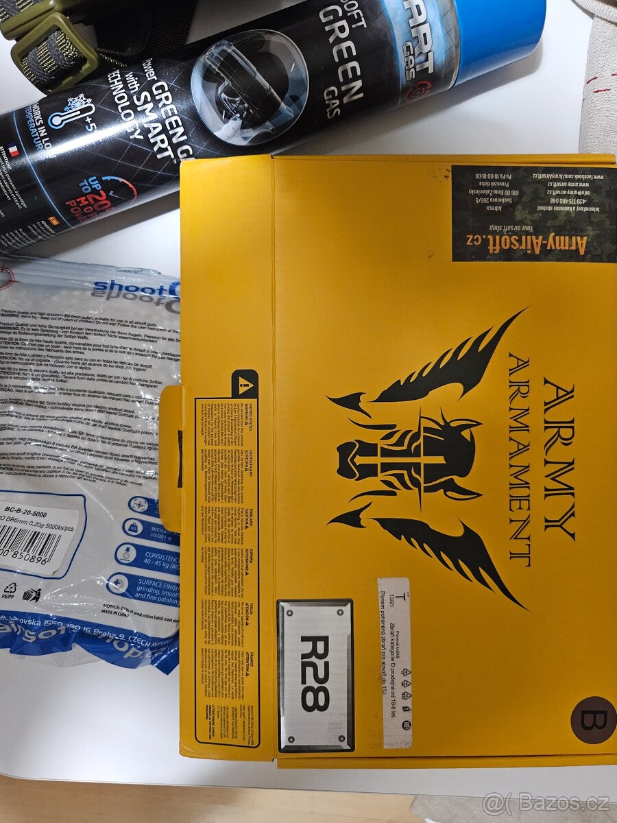 Airsoft R28-B Tan Colt 1911 celokov plyn - 2