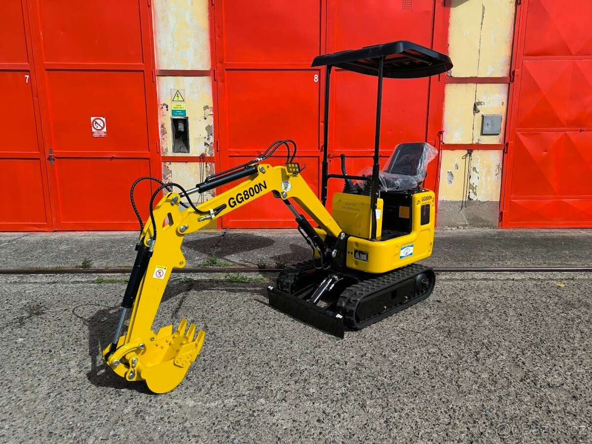 Pásové rýpadlo Günter Grossmann GG800N - 2