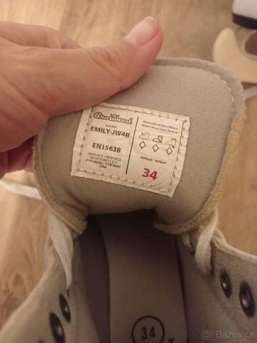 Lední brusle vel.34 - 2