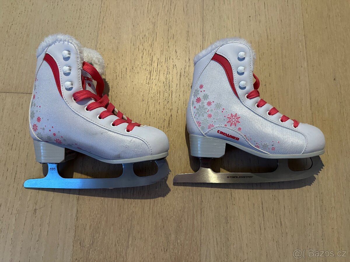 Dívčí brusle Crowned GLAMOUR JR vel. 30 - 2