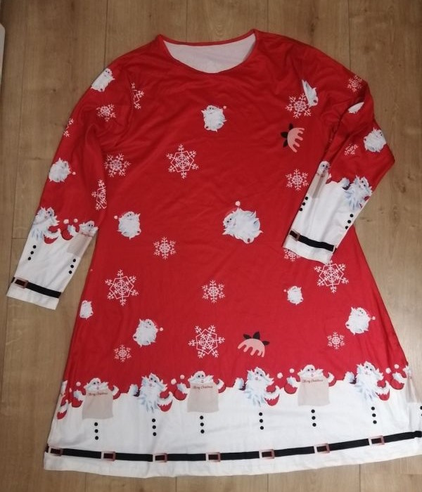 Vánoční šaty, vel. 48/50 - 2