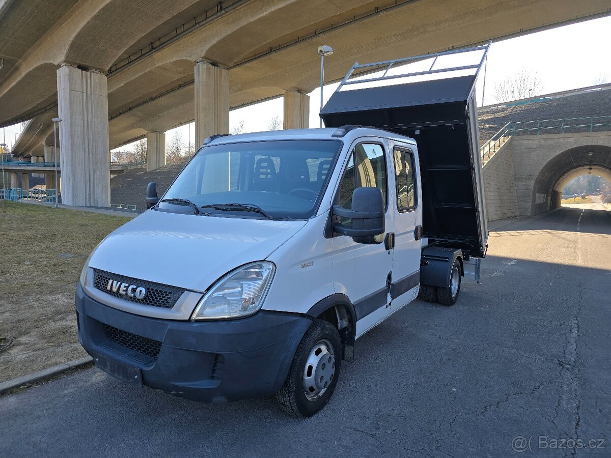 Iveco Daily 3-stranný sklápěč 3.0L M6 - 7 místne - 2