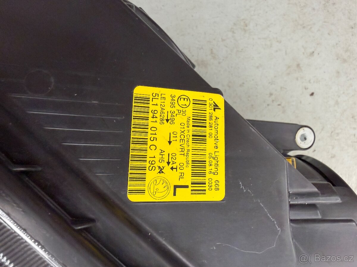 Xenon na Škoda Yeti - Levý - 2